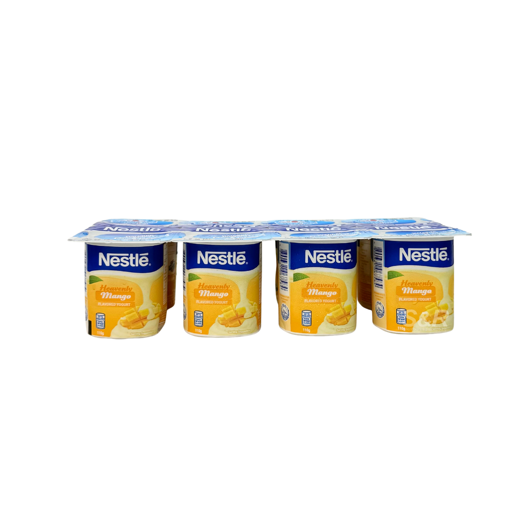 Nestle Heavenly Mango Yogurt 110g x 8 pieces